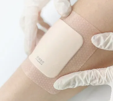 Curativo de espuma de silicone suave
